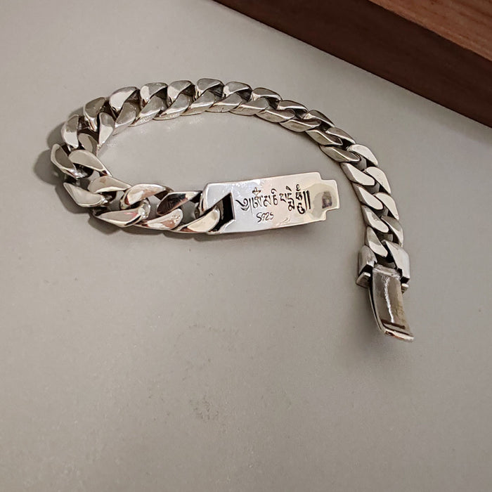 Cuban Silver Bracelet