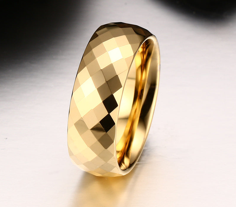 Tungsten Ring Gold Color