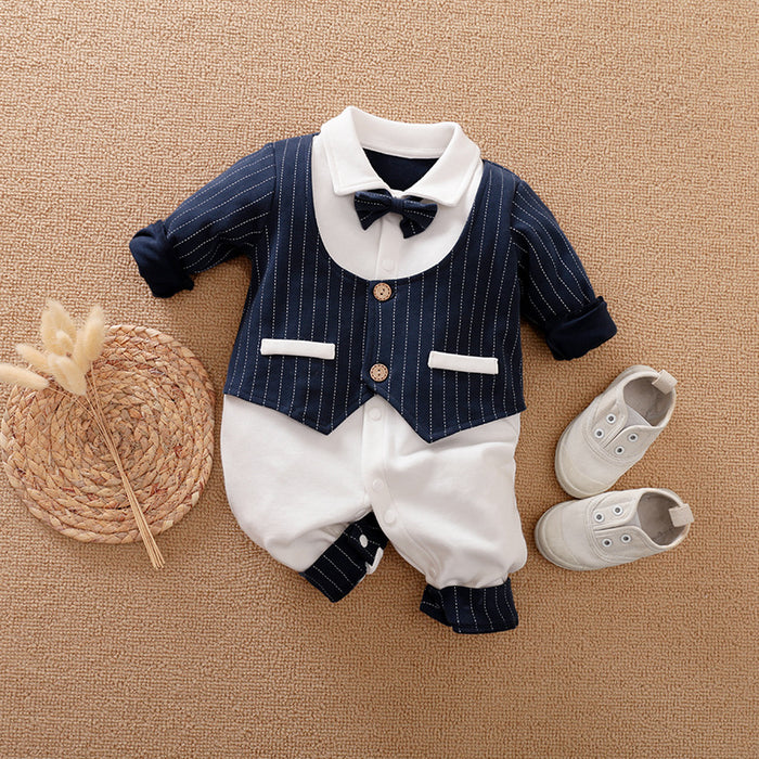 Gentleman Baby Clothes Long-Sleeved