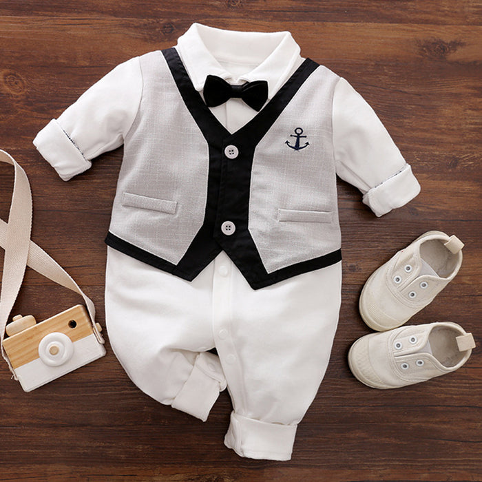 Gentleman Baby Clothes Long-Sleeved