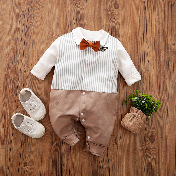 Gentleman Baby Clothes Long-Sleeved