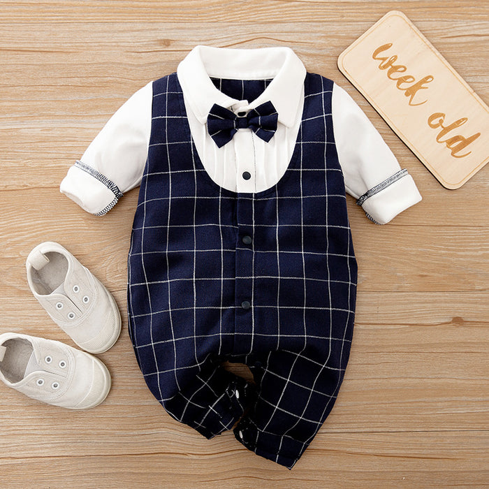 Gentleman Baby Clothes Long-Sleeved