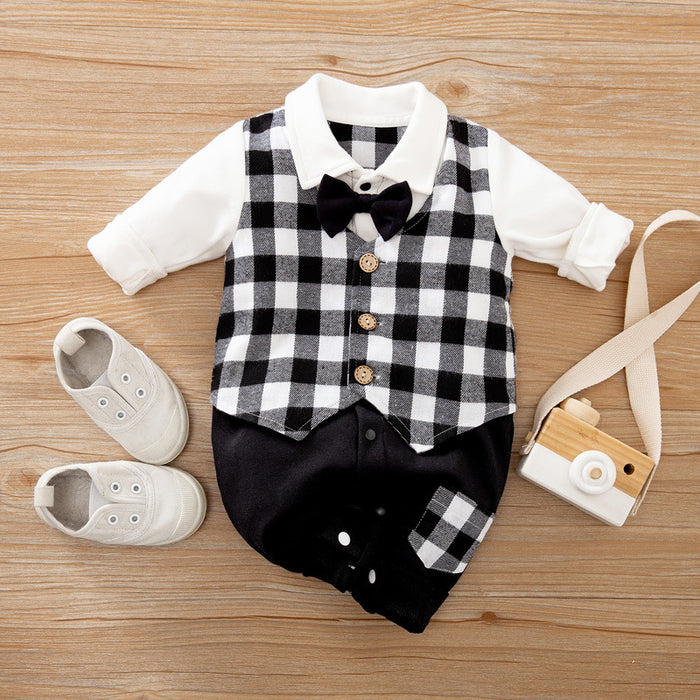 Gentleman Baby Clothes Long-Sleeved