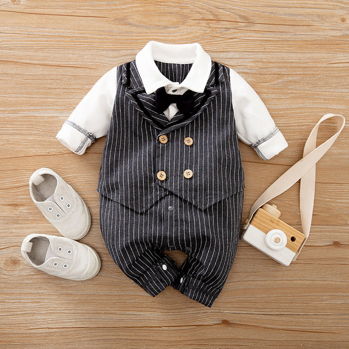 Gentleman Baby Clothes Long-Sleeved