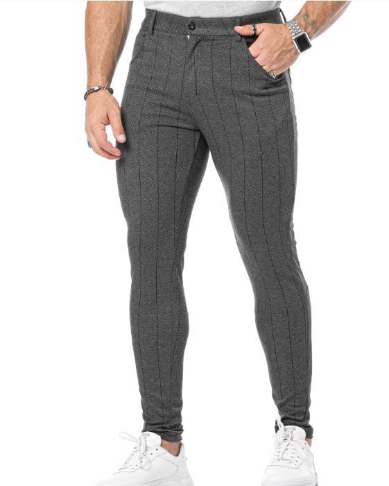 Men's Fashion Casual High Elastic Trousers