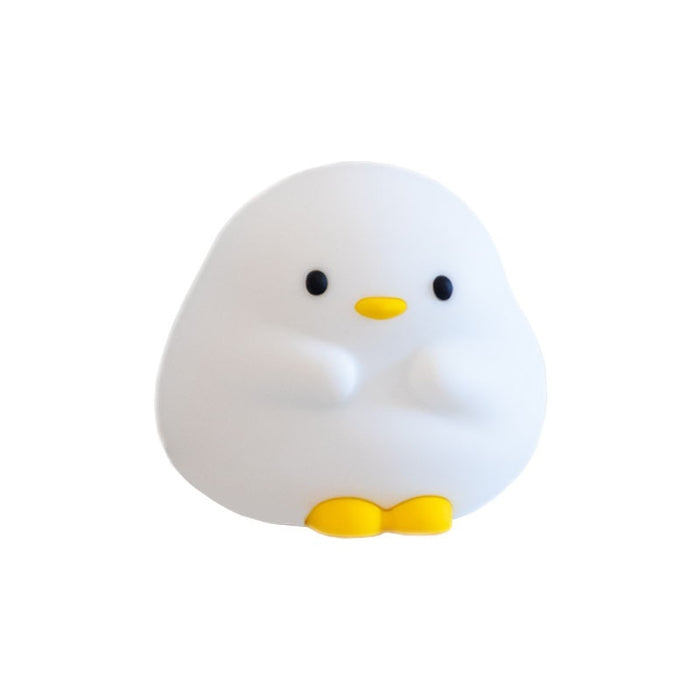 Cute Duck LED Night Lamp Cartoon Silicone