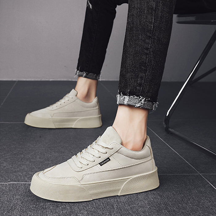 Thick-soled Lace-up Sneakers