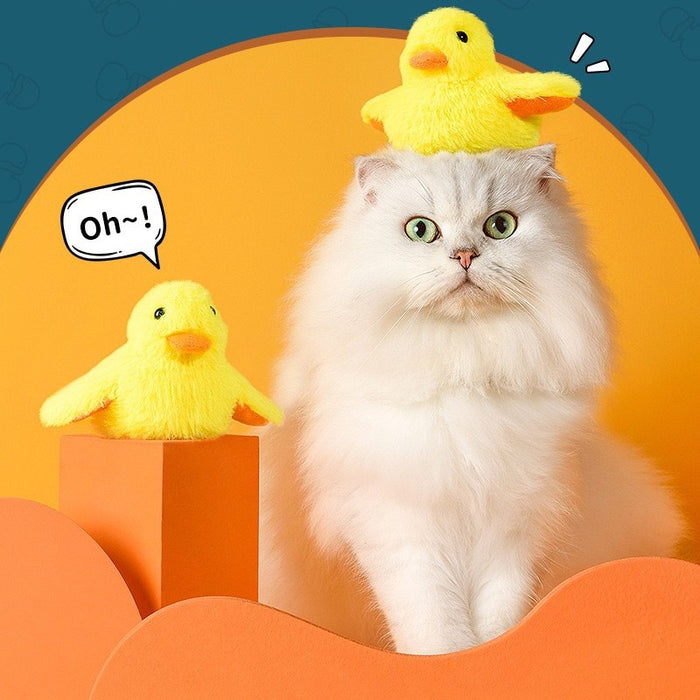 Electric Cat Toy Automatic Gravity Duck Flushing