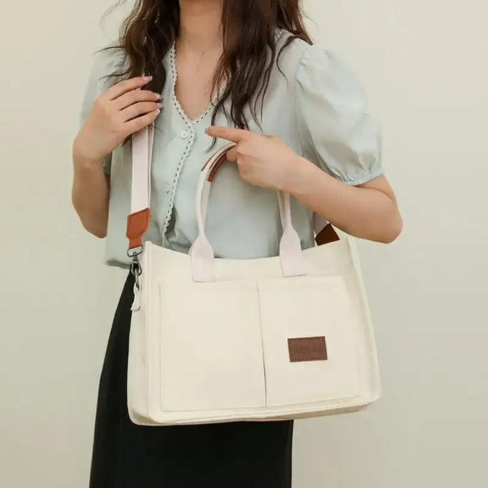 Multi Pocket Crossbody Chic Reusable Hand Bag