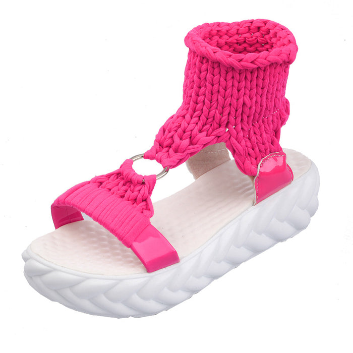 Knitted Wool Sandals