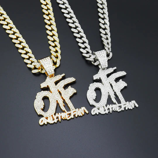 Iced "ONLY THE FAMILY" Necklace