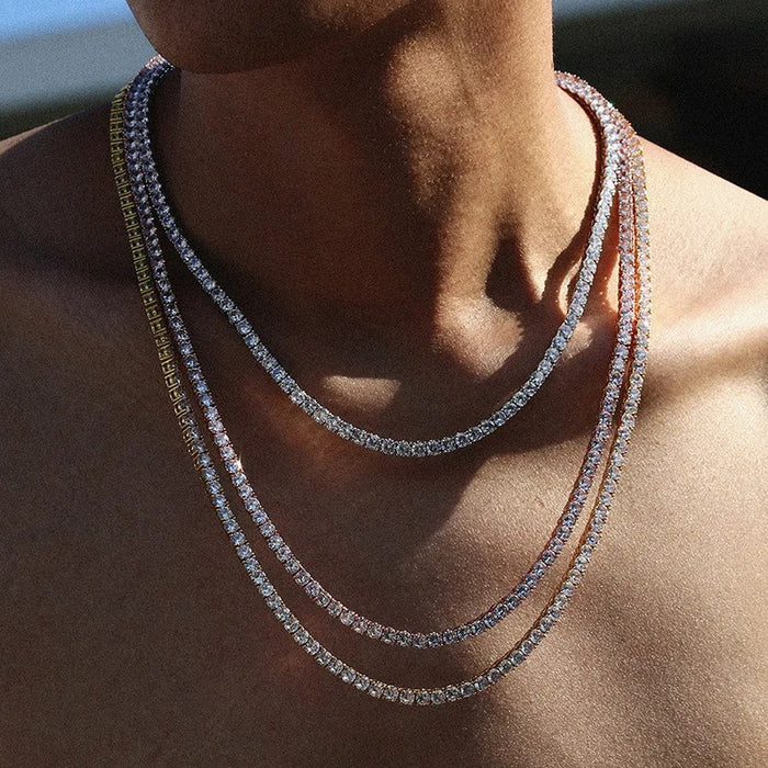 TENNIS CHAIN & FREE TENNIS BRACELET