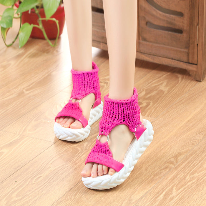 Knitted Wool Sandals