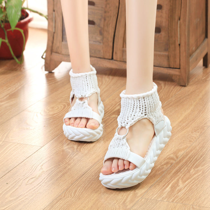 Knitted Wool Sandals