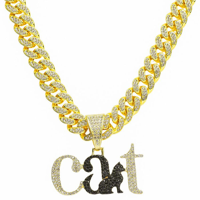 CAT CUBAN NECKLACE