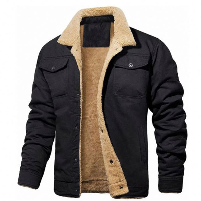 Turn-down Collar Jacket