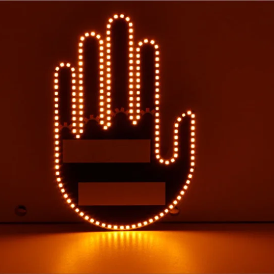 LED CAR HAND SIGN