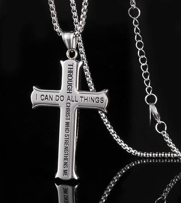 CROSS JESUS PIECE NECKLACE