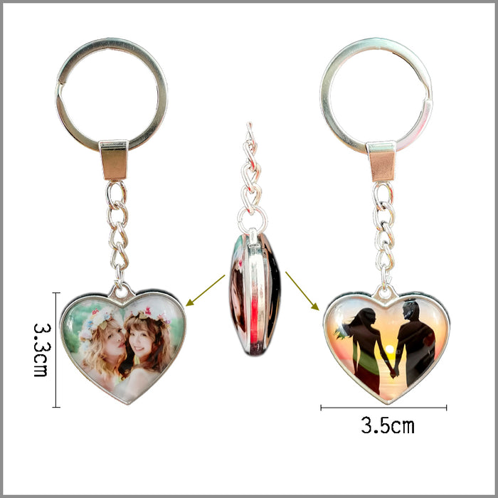 CUSTOM PHOTO KEYCHAIN