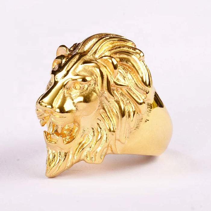 Head Of Lion King Rings