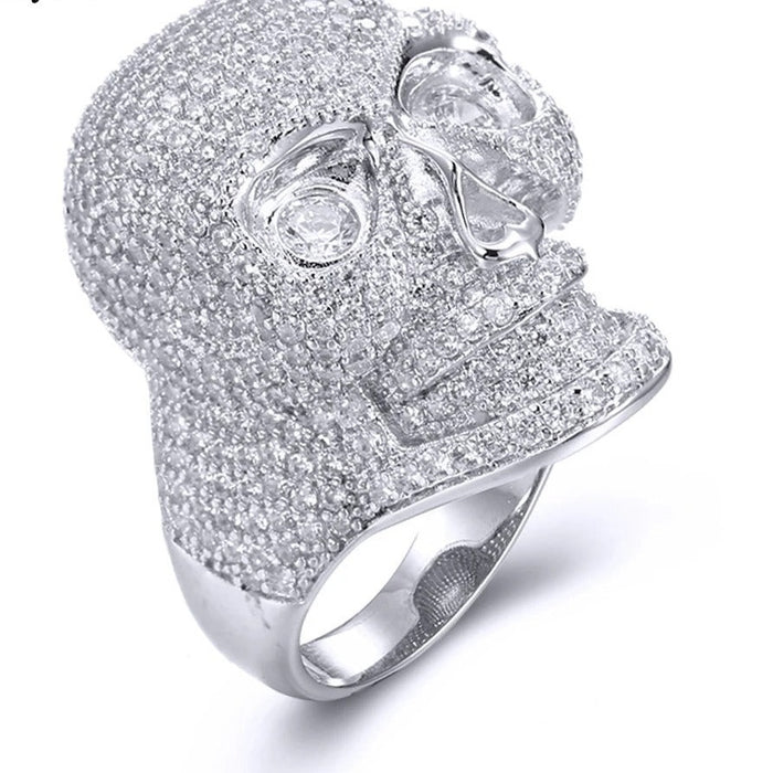 Hip-Hop Skull Ring