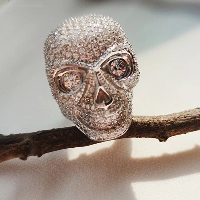 Hip-Hop Skull Ring