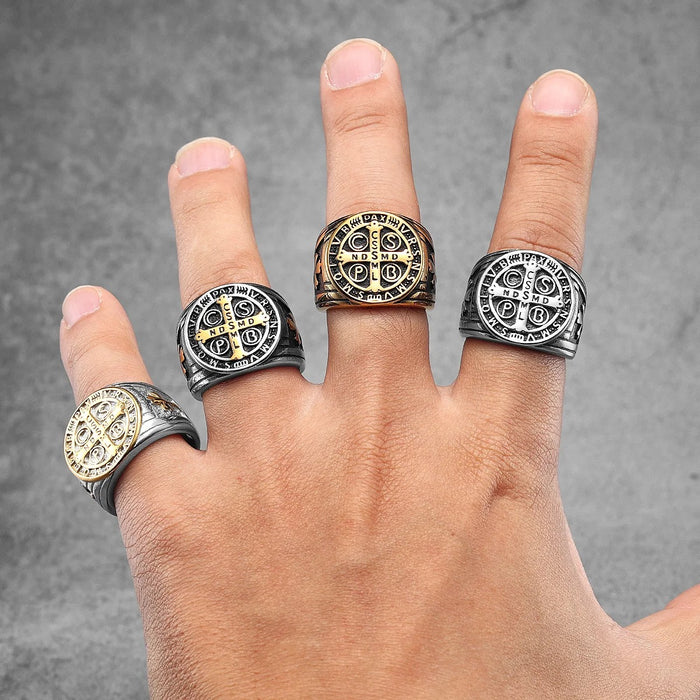 Saint Cross Men Rings