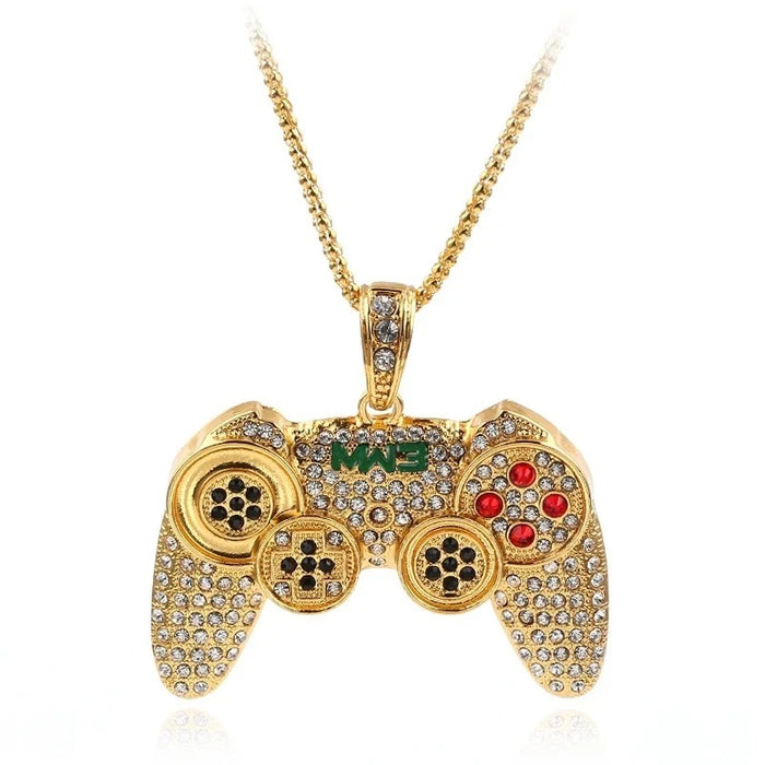 GAME CONTROLLER PENDANT NECKLACE