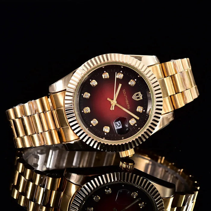 Gold-Tone Louis Watch