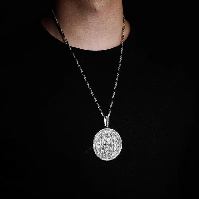 "STAY HUMBLE HUSTLE HARD" PENDANT