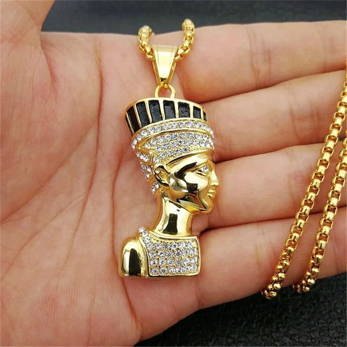 EGYPTIAN QUEEN BLING PENDANT