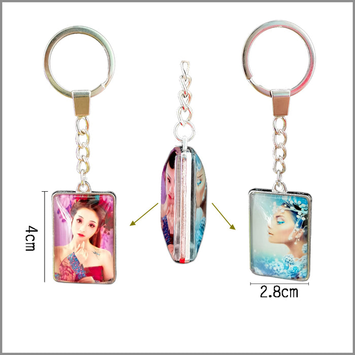 CUSTOM PHOTO KEYCHAIN