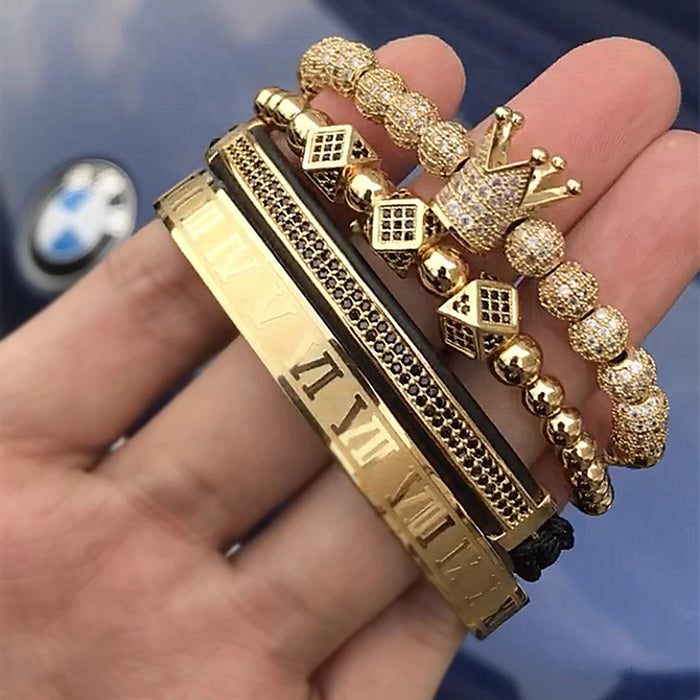 ROYALTY BRACELET SET + FREE BANGLE