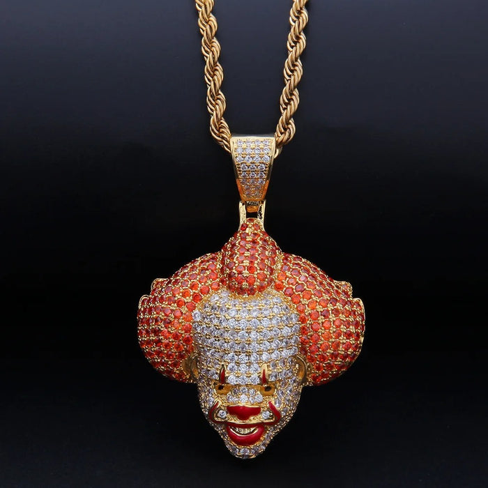 PENNYWISE THE CLOWN PENDANT CHAIN