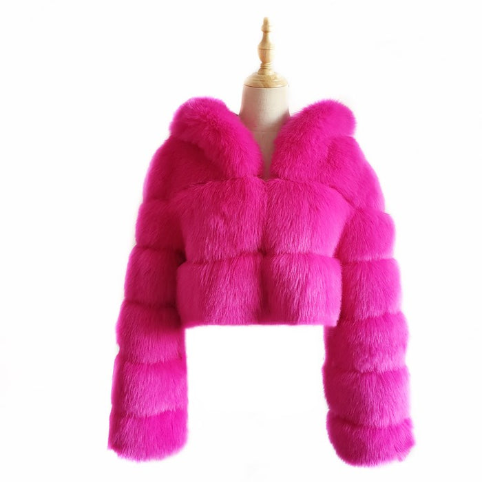 FLUFFY HOT FUR JACKET