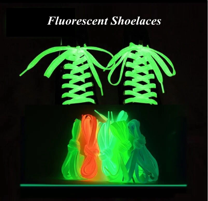 LUMINOUS FLAT SHOELACES