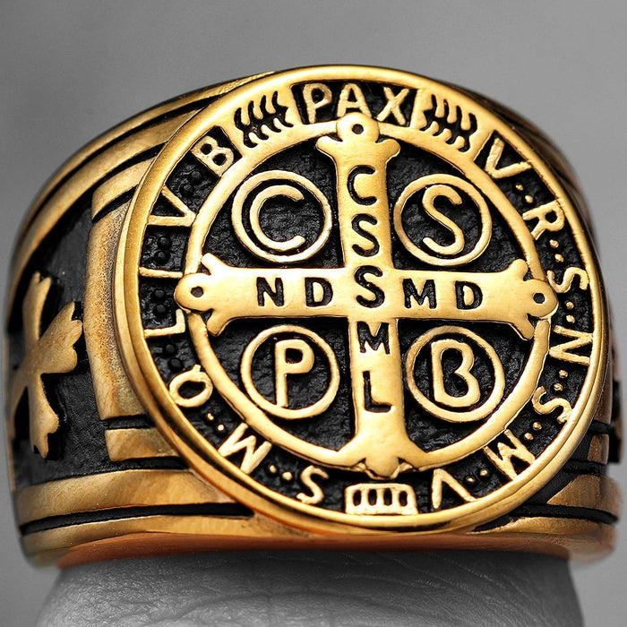 Saint Cross Men Rings