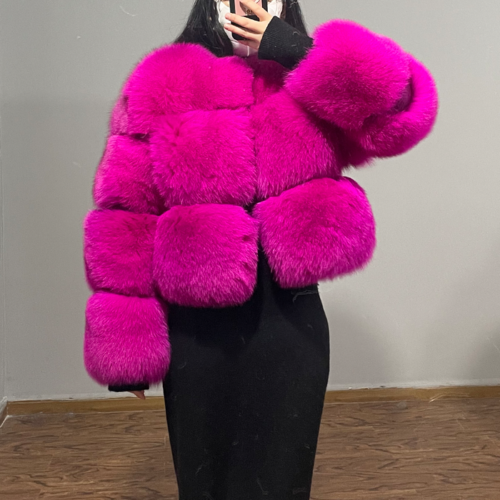 FLUFFY HOT FUR JACKET