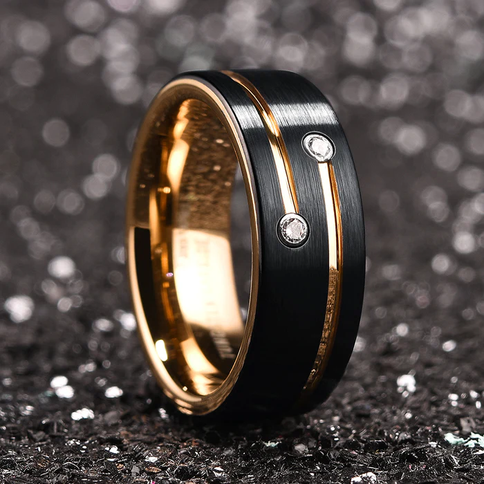 8MM TUNGSTEN RING