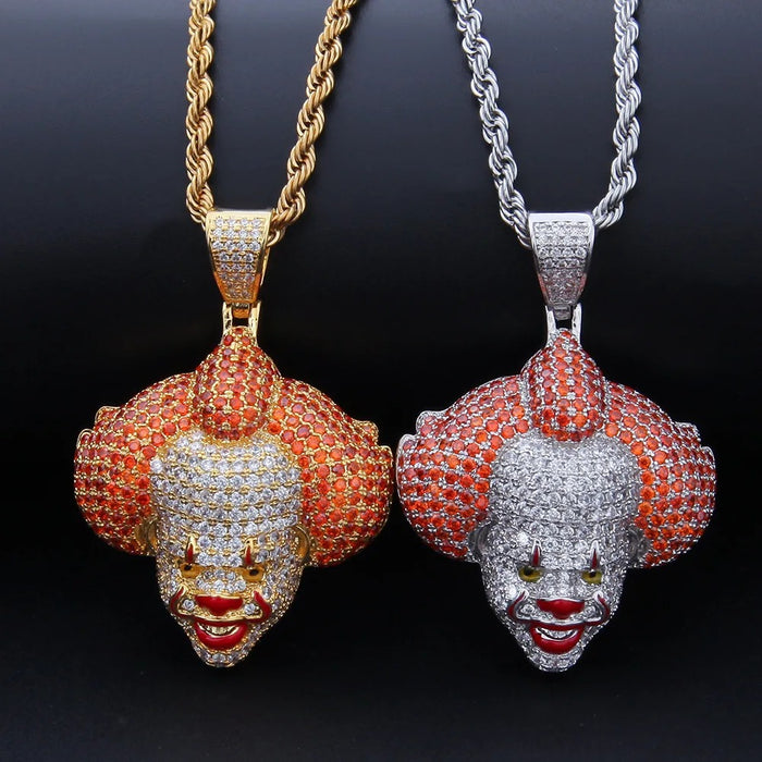 PENNYWISE THE CLOWN PENDANT CHAIN