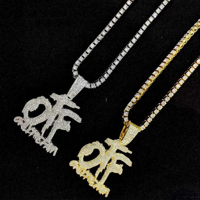 Iced "ONLY THE FAMILY" Necklace