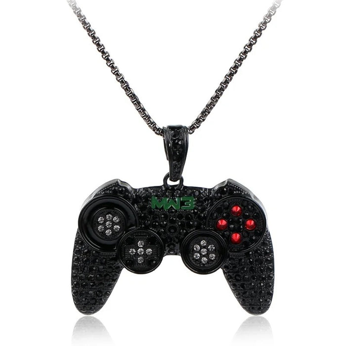 GAME CONTROLLER PENDANT NECKLACE