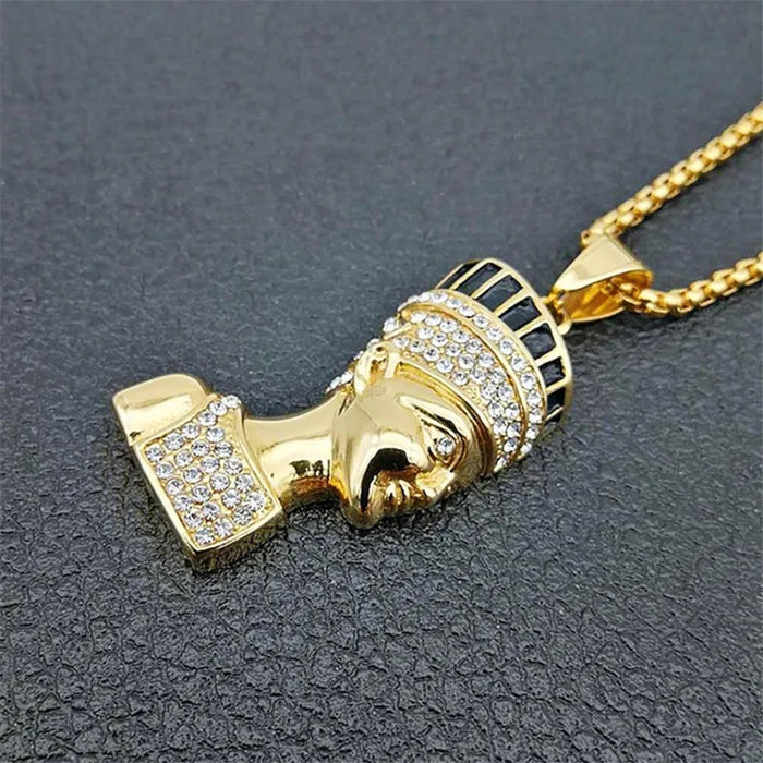 EGYPTIAN QUEEN BLING PENDANT