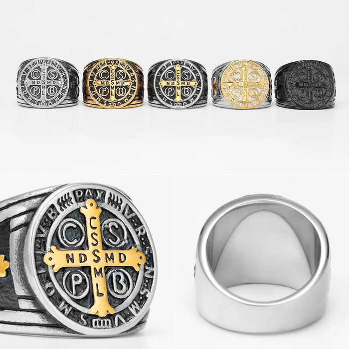 Saint Cross Men Rings