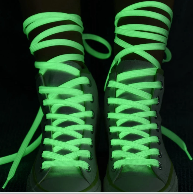 LUMINOUS FLAT SHOELACES