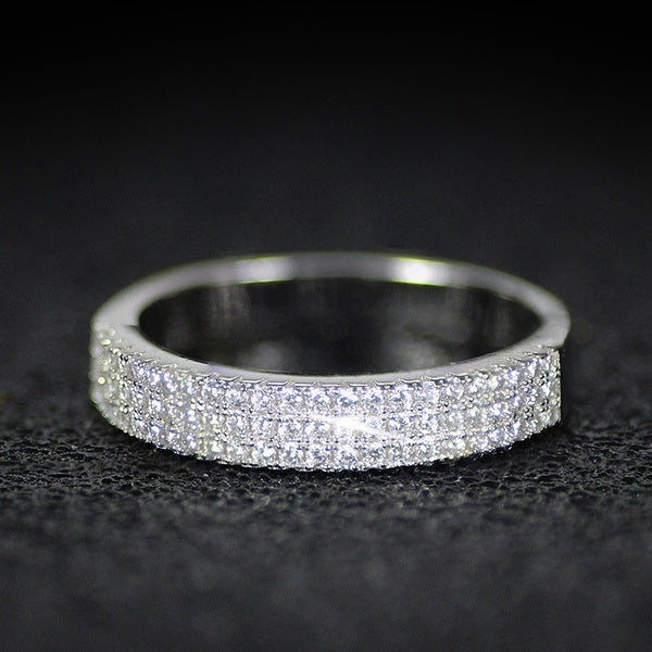 HOLLY TRIPLE ICED RING