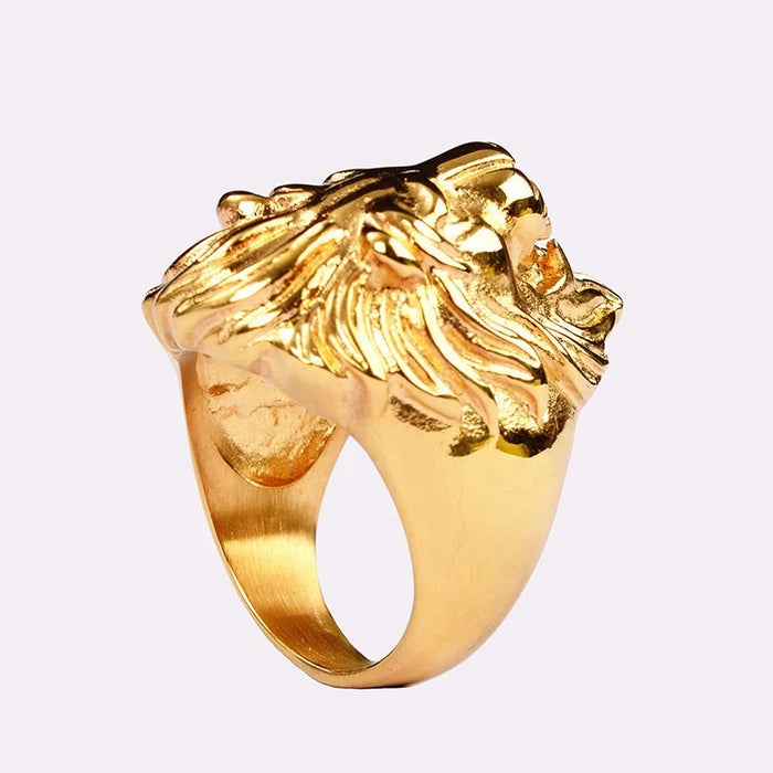 Head Of Lion King Rings