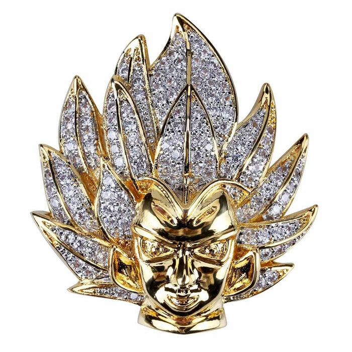 Goku 18k Gold-Plated Pendant