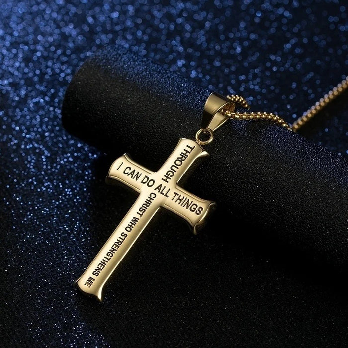 CROSS JESUS PIECE NECKLACE