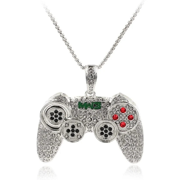 GAME CONTROLLER PENDANT NECKLACE